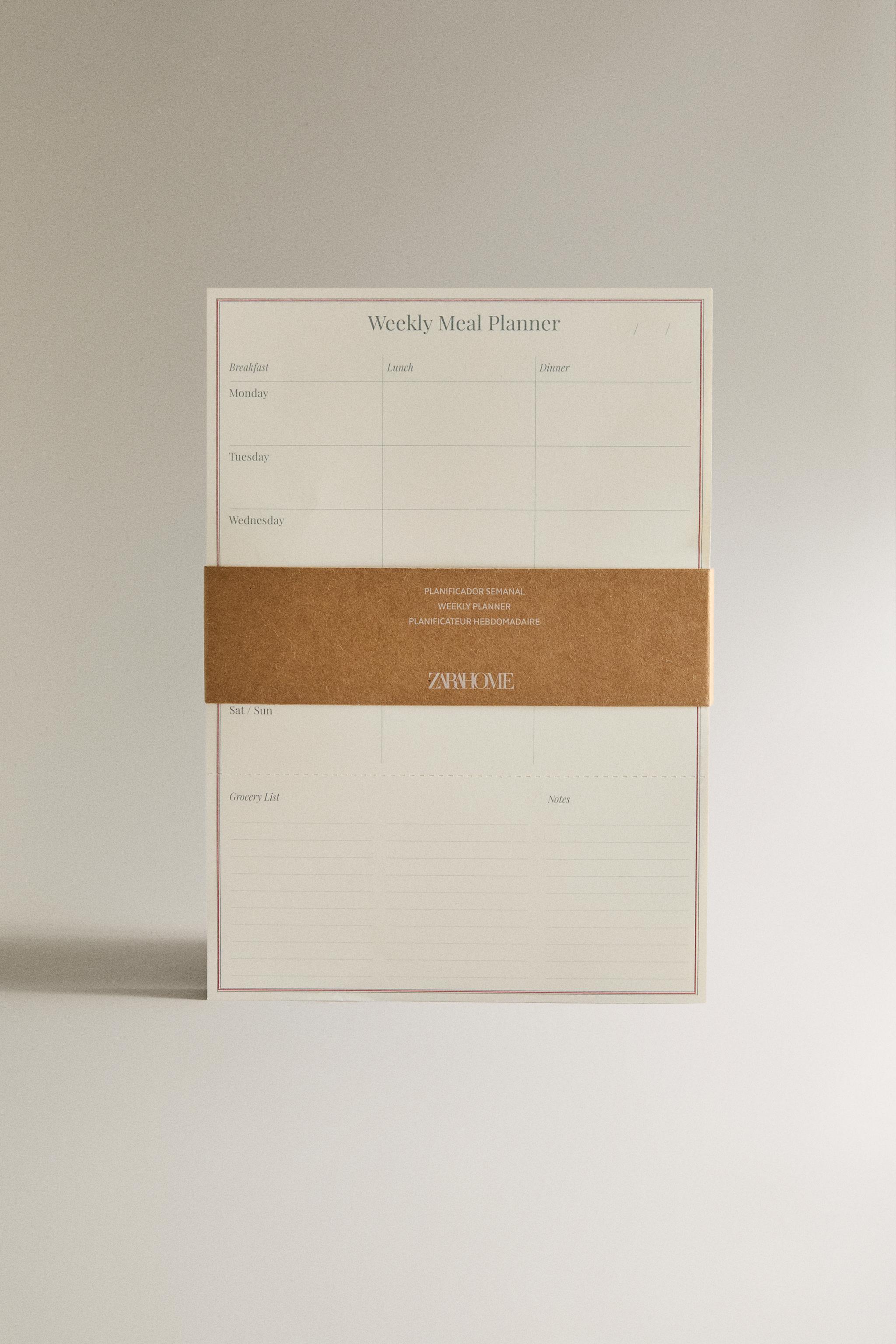 WEEKLY PLANNER MAGNET (45 SHEETS)